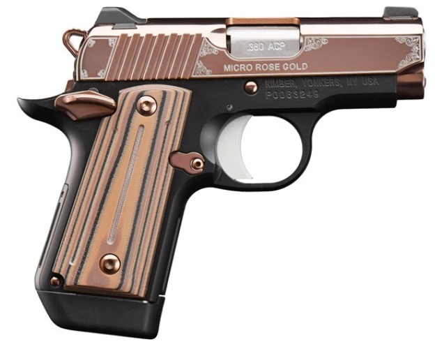 KIMBER MICRO ROSE GOLD NS MICRO 380 .380 ACP 2.75IN BARREL 7RD 3300173 - 556 Black Friday Promotion